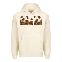 Tofu leopard american football libbey glass Premium Hoodie - HRA Design Shop