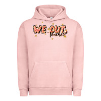 Pigment Salmon we out teacher Urban Hoodie - JahusDesignShop