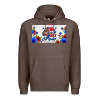 Coffee floral 4th of july crew license plate Premium Hoodie - HRA Design Shop
