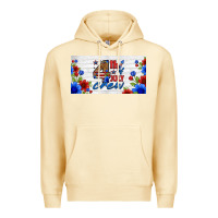 Pina Colada floral 4th of july crew license plate Premium Hoodie - HRA Design Shop