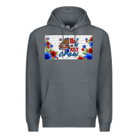 Rock floral 4th of july crew license plate Premium Hoodie - HRA Design Shop