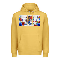 Antique Gold floral 4th of july crew license plate Premium Hoodie - HRA Design Shop