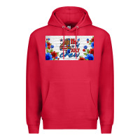 Cardinal floral 4th of july crew license plate Premium Hoodie - HRA Design Shop