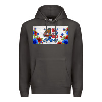 Smoke floral 4th of july crew license plate Premium Hoodie - HRA Design Shop