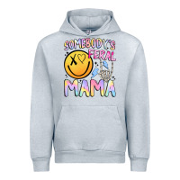 Heather Grey somebody's feral mama Urban Hoodie - JahusDesignShop