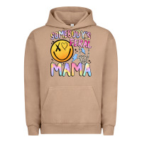 Pigment Burro somebody's feral mama Urban Hoodie - JahusDesignShop