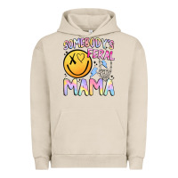 Pigment French Oak somebody's feral mama Urban Hoodie - JahusDesignShop