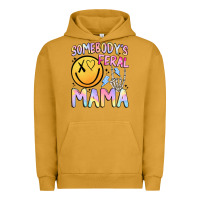 Pigment Peanut Butter somebody's feral mama Urban Hoodie - JahusDesignShop
