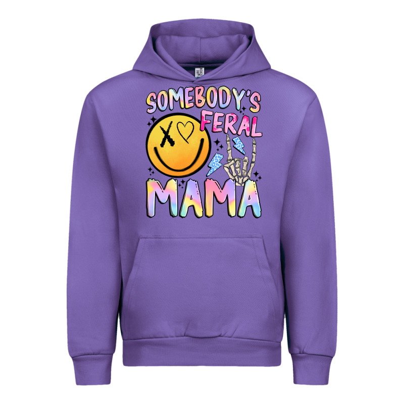 Somebody's Feral Mama Urban Hoodie by JahusDesignShop | Teevron