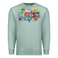Seafoam cruise life Premium Sweatshirt - RanaPortraitStore
