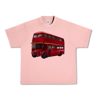 Salmon double decker bus Urban Heavy Tee - Artiststas