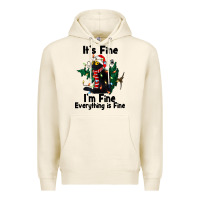 Tofu It's Fine I'am Fine Everything Is Fine Premium Hoodie - FaDigitalArtStudio
