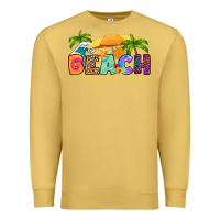 Antique Gold beach Premium Sweatshirt - RanaPortraitStore