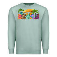 Seafoam beach Premium Sweatshirt - RanaPortraitStore