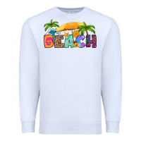 White beach Premium Sweatshirt - RanaPortraitStore
