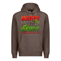 Coffee Merry christmas Premium Hoodie - FaDigitalArtStudio