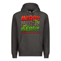 Smoke Merry christmas Premium Hoodie - FaDigitalArtStudio