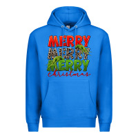 True Royal Merry christmas Premium Hoodie - FaDigitalArtStudio