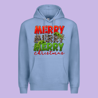 Merry Christmas Premium Hoodie Designed By Fadigitalartstudio