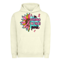 Sunflower In October We Wear Pink Urban Hoodie | Teevron