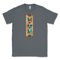 Charcoal Heather american football with leopard pen wraps Classic Tee - BundleAndBundleShop