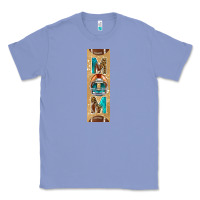 Colony Blue american football with leopard pen wraps Classic Tee - BundleAndBundleShop