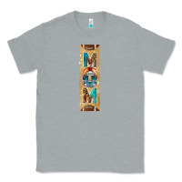 Heather Grey american football with leopard pen wraps Classic Tee - BundleAndBundleShop