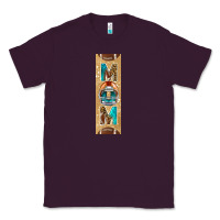 Plum american football with leopard pen wraps Classic Tee - BundleAndBundleShop