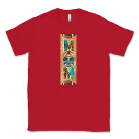 Red american football with leopard pen wraps Classic Tee - BundleAndBundleShop