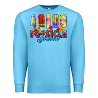 Ocean Blue popsicle season Premium Sweatshirt - RanaPortraitStore