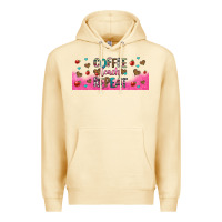 Pina Colada coffee teach repeat teacher libbey glass Premium Hoodie - HRA Design Shop