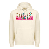 Tofu coffee teach repeat teacher libbey glass Premium Hoodie - HRA Design Shop