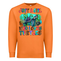 Carrot just a girl who loves turtles Premium Sweatshirt - RanaPortraitStore