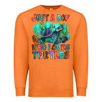 Carrot just a boy who loves turtles Premium Sweatshirt - RanaPortraitStore