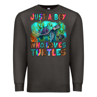 Smoke just a boy who loves turtles Premium Sweatshirt - RanaPortraitStore