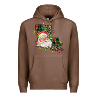 Chestnut Louisiana map christmas santa Premium Hoodie - FaDigitalArtStudio