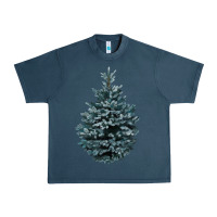 Midnight Navy Colorado Blue Spruce Urban Heavy Tee - RanaPortraitStore