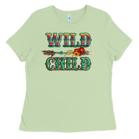 Matcha wild chıld serape sunflower and gemstone with arrow Ladies Tee - Artiststas