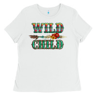 Wild Chıld Serape Sunflower And Gemstone With Arrow Ladies Tee | Teevron