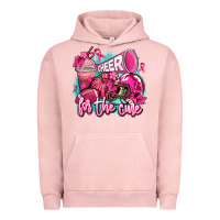 Pigment Salmon cheer for the cure Urban Hoodie - AdoDesignShop