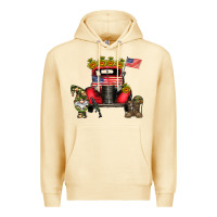Pina Colada america soldier truck Premium Hoodie - CowhideDigitalArt