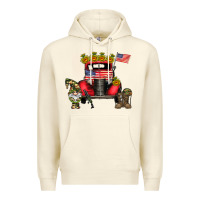 Sandshell america soldier truck Premium Hoodie - CowhideDigitalArt