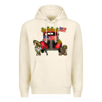 Tofu america soldier truck Premium Hoodie - CowhideDigitalArt