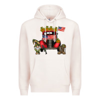 America Soldier Truck Premium Hoodie | Teevron
