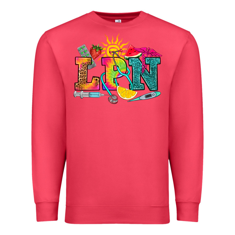 Lpn Summer Premium Sweatshirt by RanaPortraitStore | Teevron