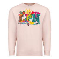 Pale Pink lpn summer Premium Sweatshirt - RanaPortraitStore
