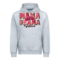 Heather Grey mama of drama girl mom Urban Hoodie - JahusDesignShop