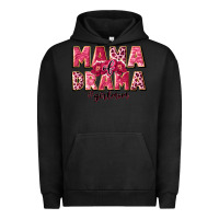 Pigment Black mama of drama girl mom Urban Hoodie - JahusDesignShop