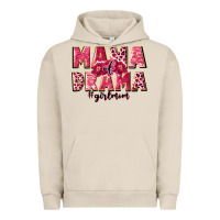 Pigment French Oak mama of drama girl mom Urban Hoodie - JahusDesignShop