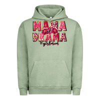 Pigment Oil Green mama of drama girl mom Urban Hoodie - JahusDesignShop